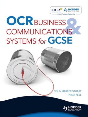 cover image of OCR Business & Communications Systems for GCSE